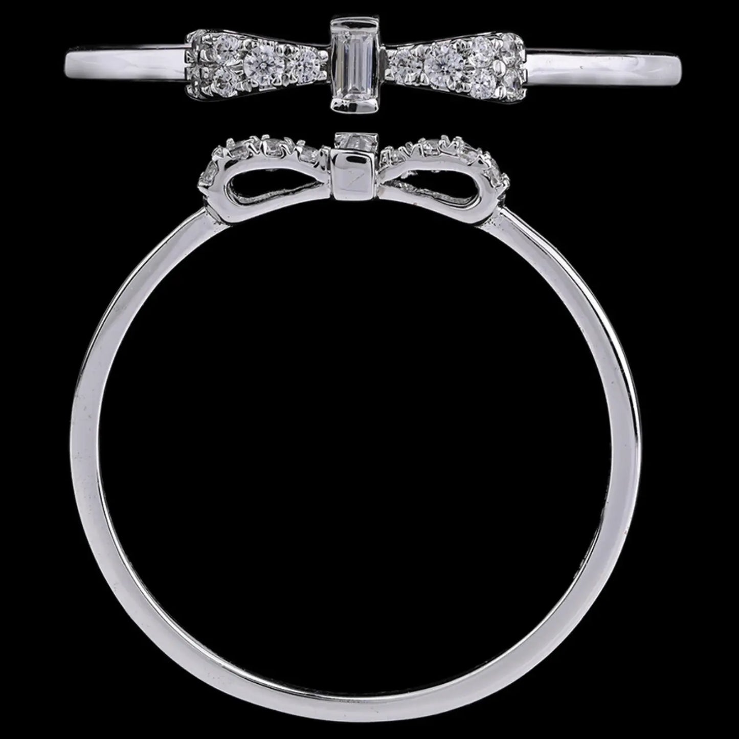 Angelic Bow Promise Ring | 30829R