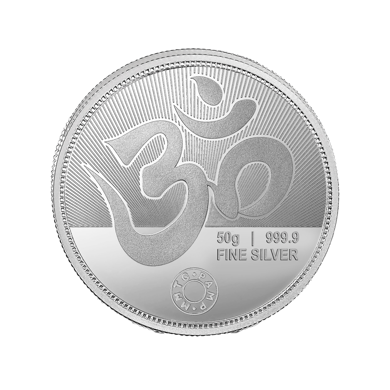 GANESH LAKSHMI 999.9 PURITY 50 GM SILVER COIN