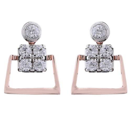 Boat Diamond Earring For Women |32763E