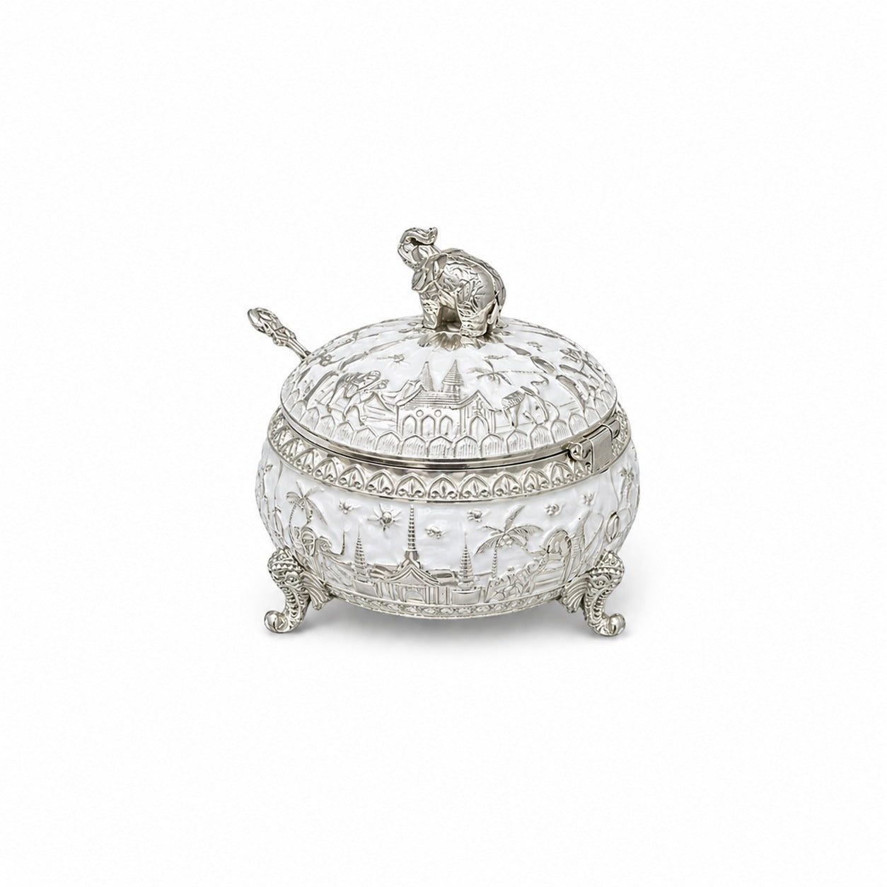 ENAMEL MINI ELEPHANT CANDY BOX
