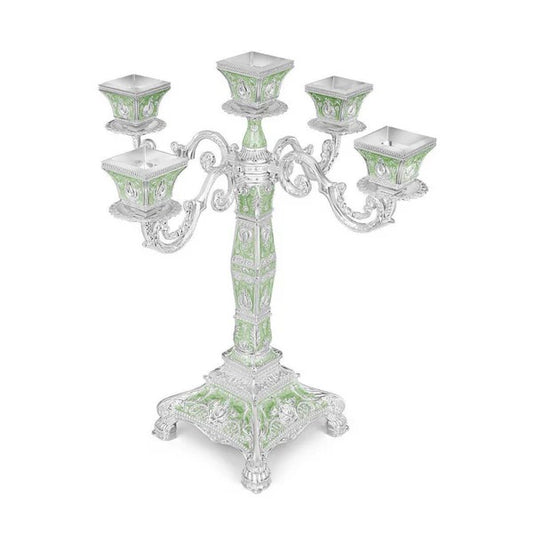 ENAMEL PENTA CANDLE STAND