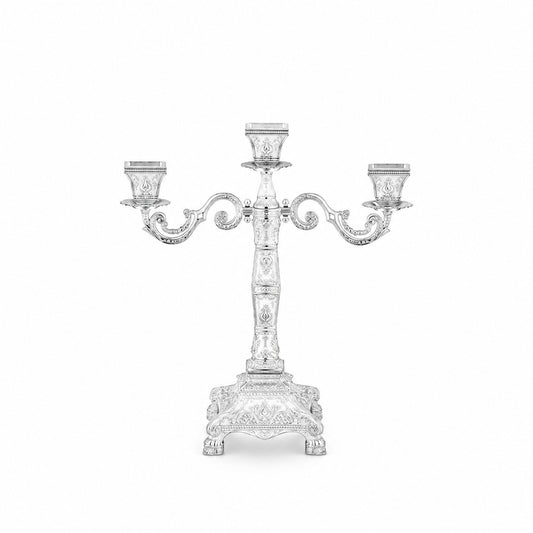 ENAMEL TRIO CANDLE STAND