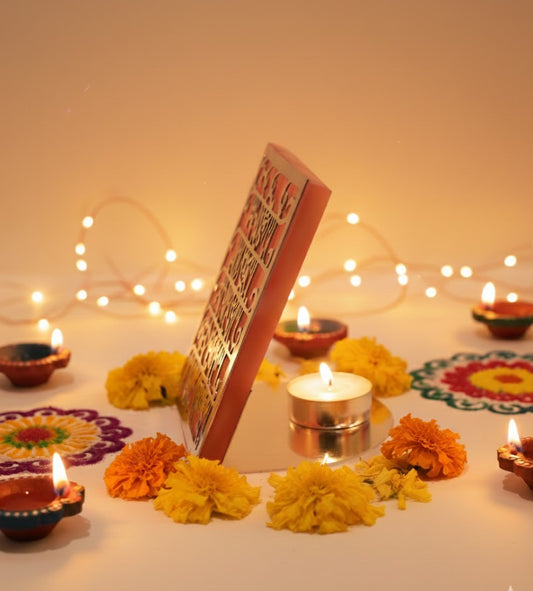 Mantra Light – elegant handcrafted spiritual light, perfect for creating ambiance and gifting | jnj by madhuri