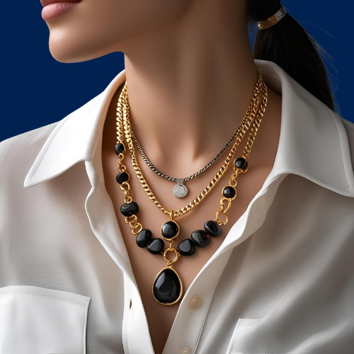 Chains Collection by JNJ by Madhuri: Explore elegant Gold & Diamond Chains for women, featuring certified, luxurious designs perfect for daily wear or layering with a favorite pendant