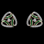 Load image into Gallery viewer, Verdant Rose Gold Earrings | 10994E
