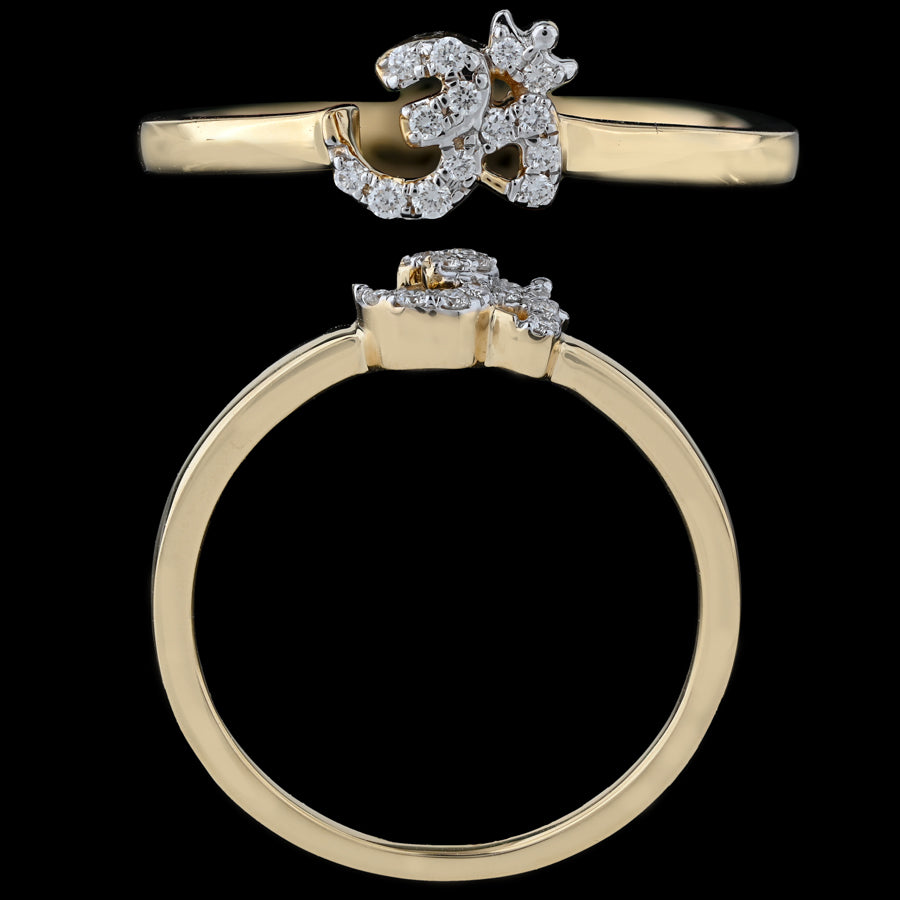 Eternal Om Diamond Ring | 12914R
