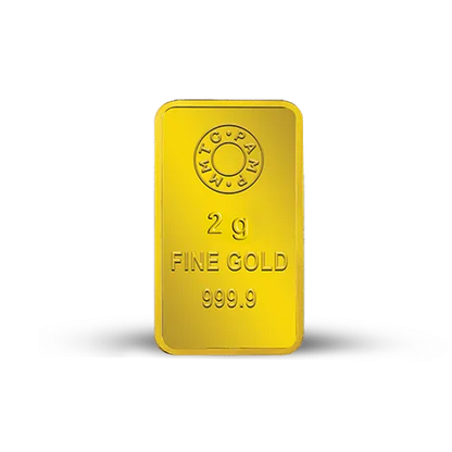 LOTUS 24K (999.9) 2 GM GOLD BAR