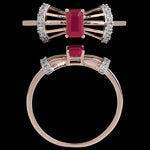 Load image into Gallery viewer, Silhouette Promise Rings | 25150R
