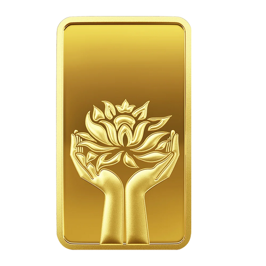 LOTUS 24K (999.9) 2 GM GOLD BAR