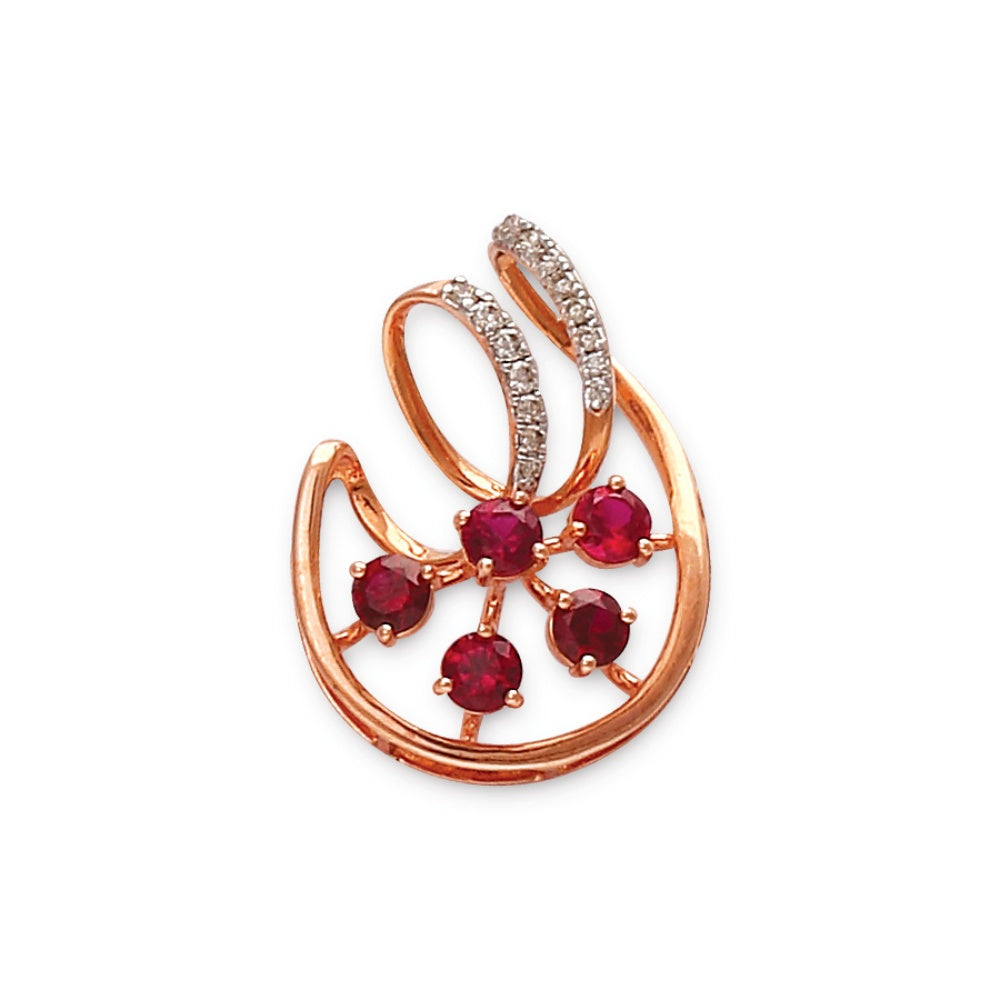 Ruby Radiance stone Pendent | 30296P