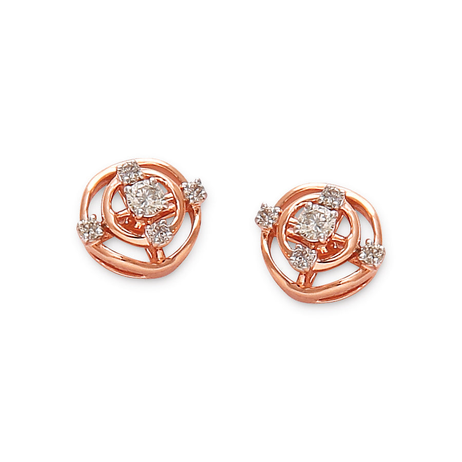 Circle Type Diamond Earrings |30701E