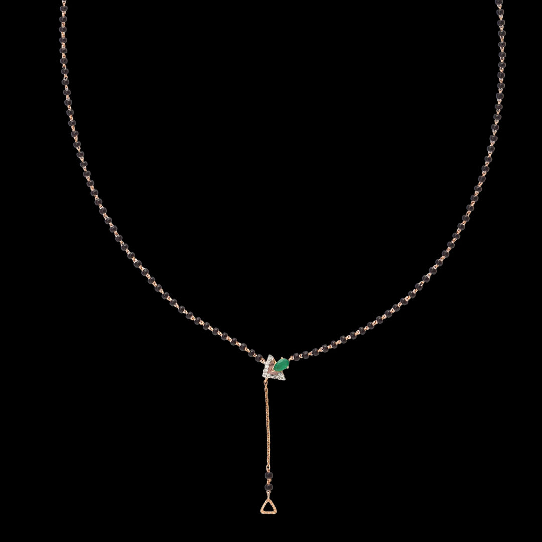 Emerald Essence Mangal Sutra | 33029M