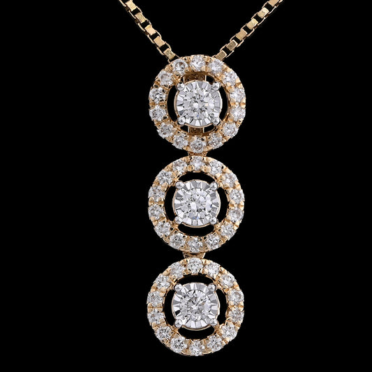 Triple Elegance Pendant | 25514P