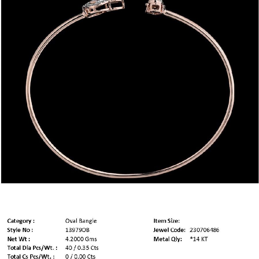 Enamel Fusion Adjustable Cuff | 139790B