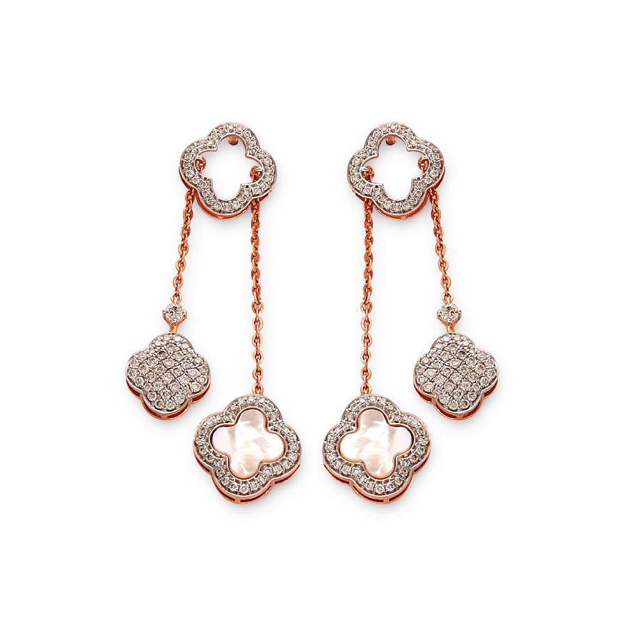 Glamorous Diamond Necklace Sets |35282N,35282E