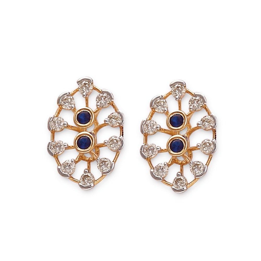 Sapphire Frost Earrings | 37907E