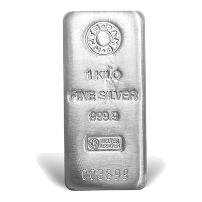 CASTED (999.9) PUREST 1 KG SILVER BAR