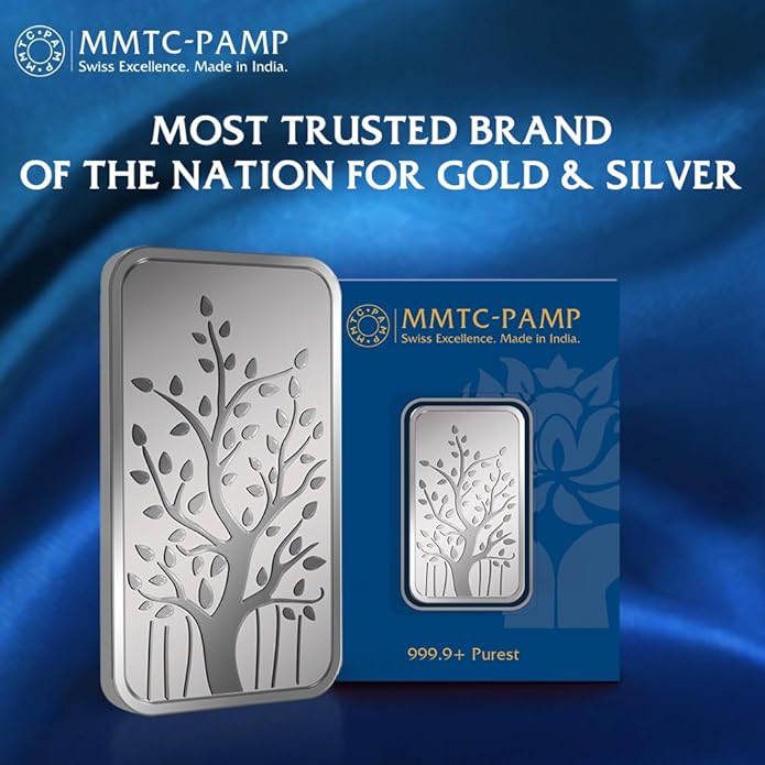 (999.9+) Purest 100 g Banyan Tree Silver Bar