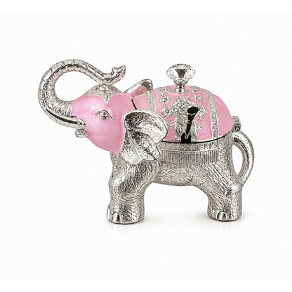 ENAMEL ELEPHANT CANDY BOX