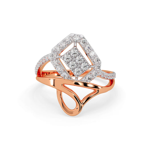 D LADIES RING 38554RAS