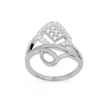 D LADIES RING 38554RAS