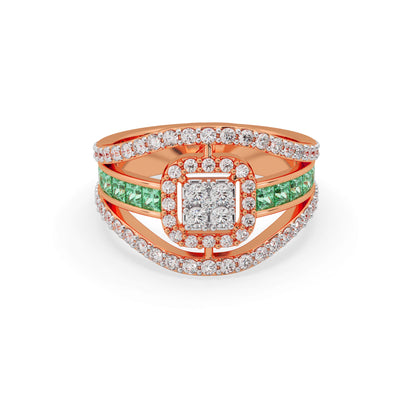 D LADIES RING ALR00502