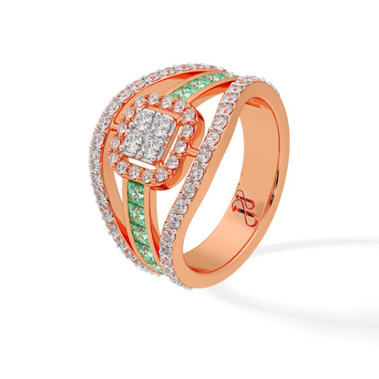D LADIES RING ALR00502