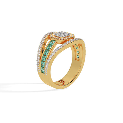 D LADIES RING ALR00502