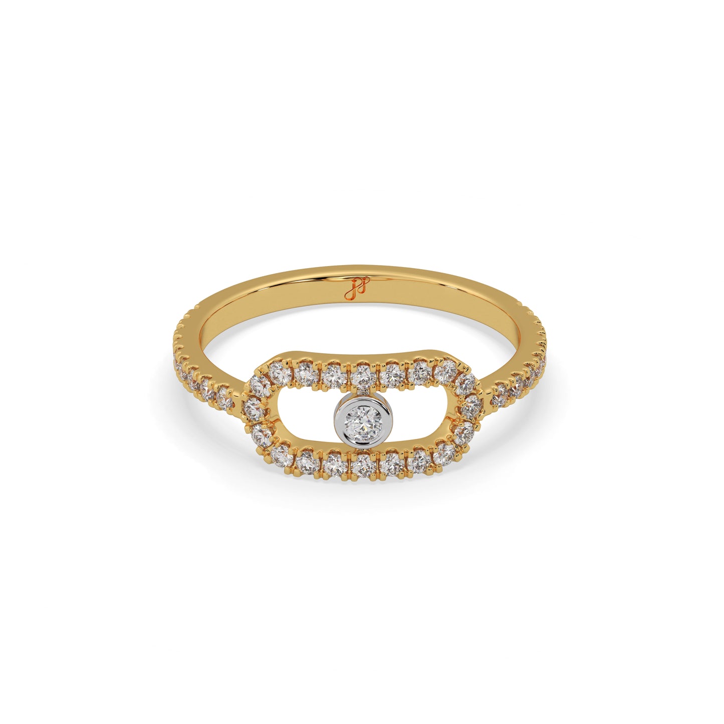 D LADIES RING DJR01652M