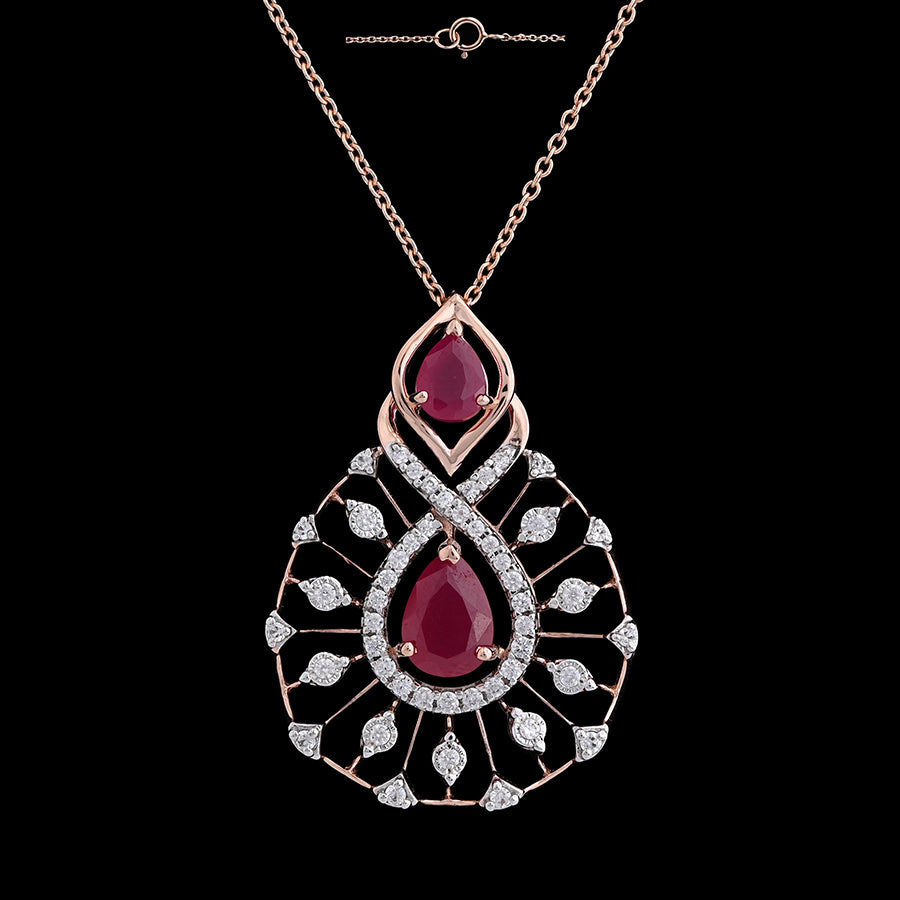 The Ziva Diamond Pendant |31341P1