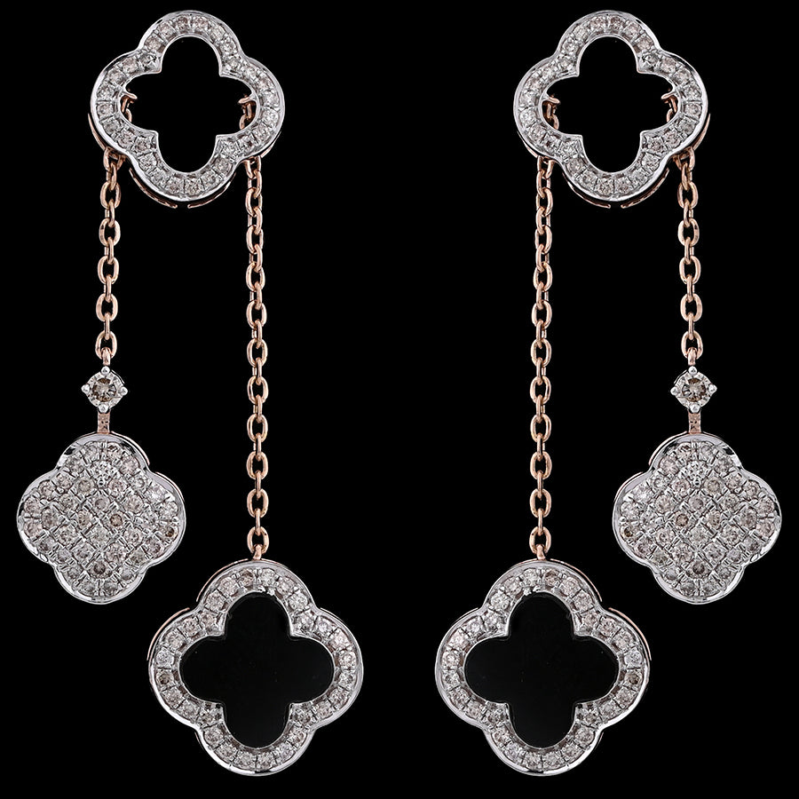 Pure Clover Elegance Danglers | 35282E