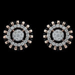 Load image into Gallery viewer, Midnight Sparkle Diamond Studs | 12620E
