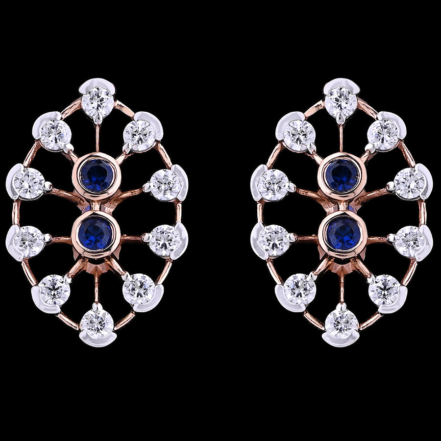 Sapphire Frost Earrings | 37907E