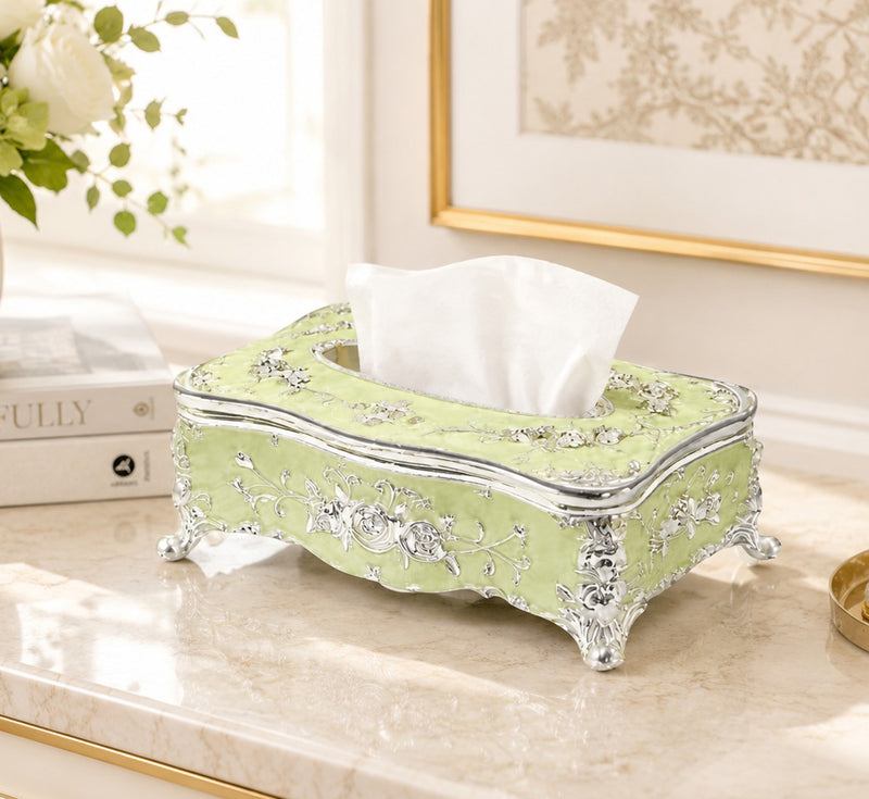ENAMEL TISSUE BOX