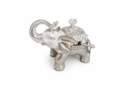 ENAMEL ELEPHANT CANDY BOX