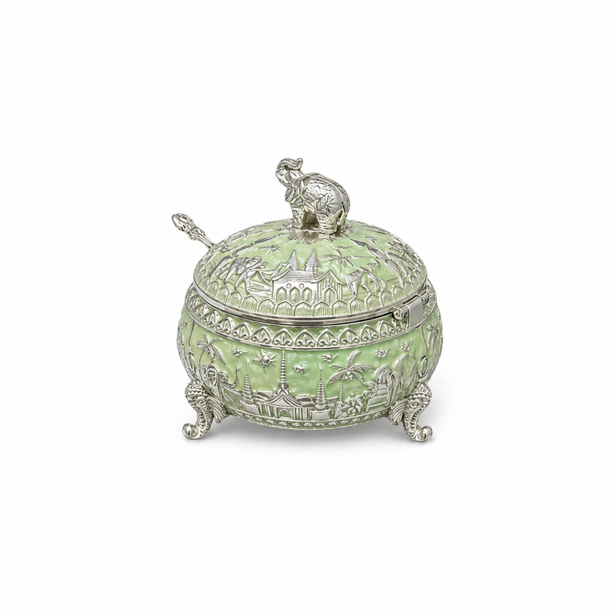 ENAMEL MINI ELEPHANT CANDY BOX