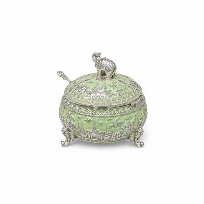 ENAMEL MINI ELEPHANT CANDY BOX