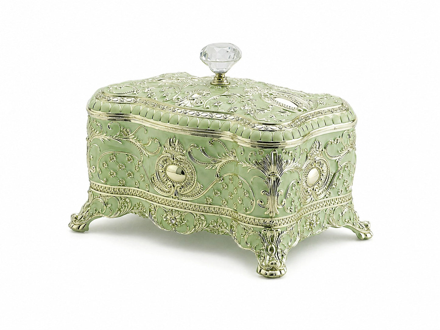 ENAMEL CRYSTAL BOX