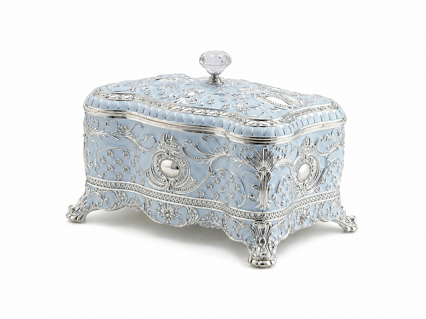 ENAMEL CRYSTAL BOX