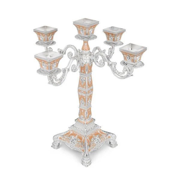 ENAMEL PENTA CANDLE STAND