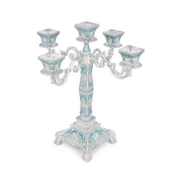 ENAMEL PENTA CANDLE STAND