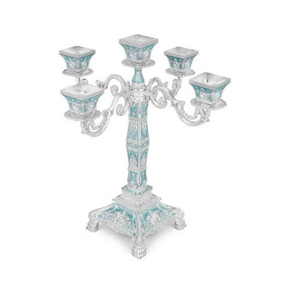 ENAMEL PENTA CANDLE STAND