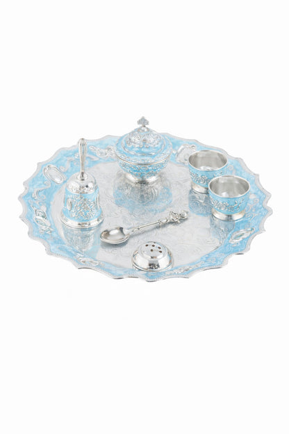 ENAMEL POOJA THALI