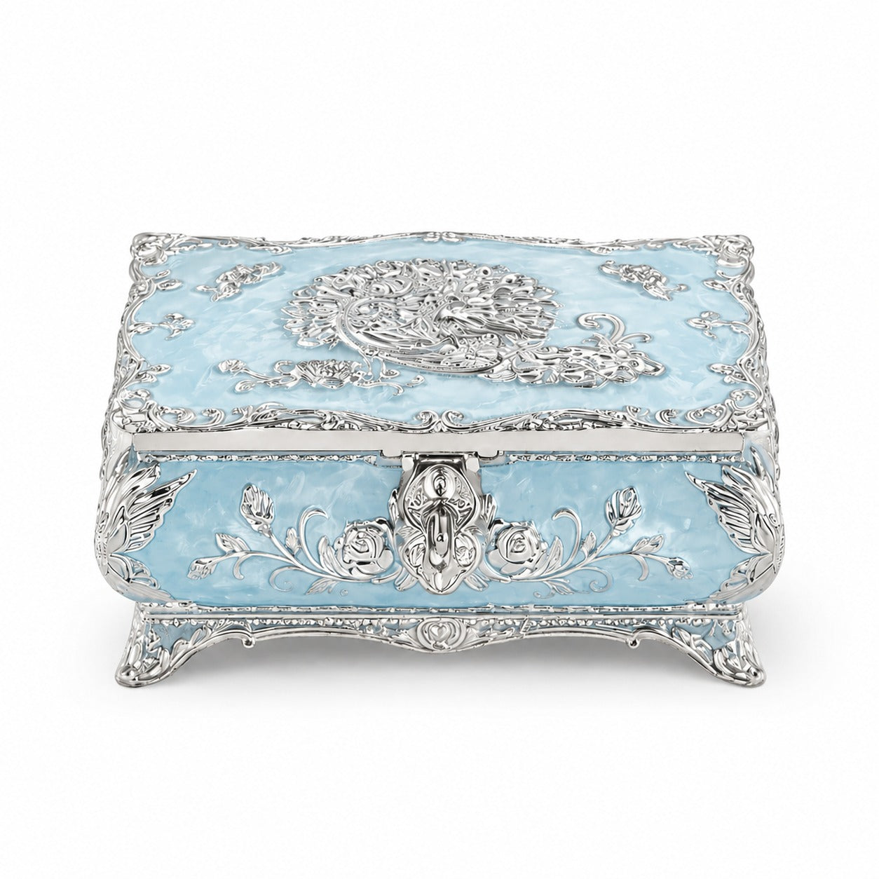 ENAMEL SANDOOK BOX