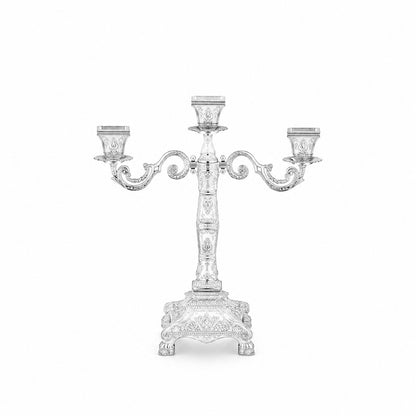 ENAMEL TRIO CANDLE STAND