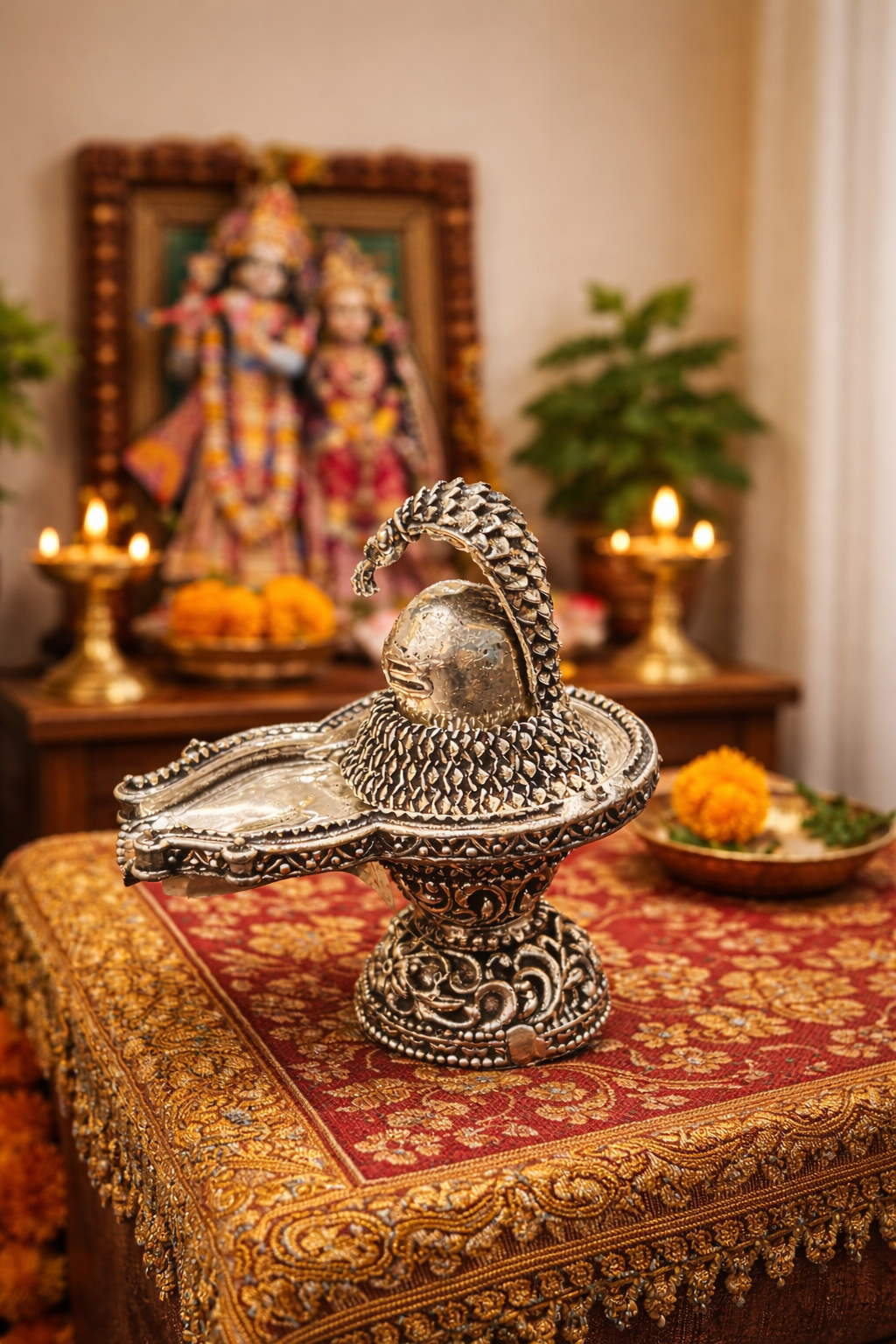 Shivling – elegant luxury handcrafted spiritual décor, perfect for home, puja, and gifting | jnj by madhuri