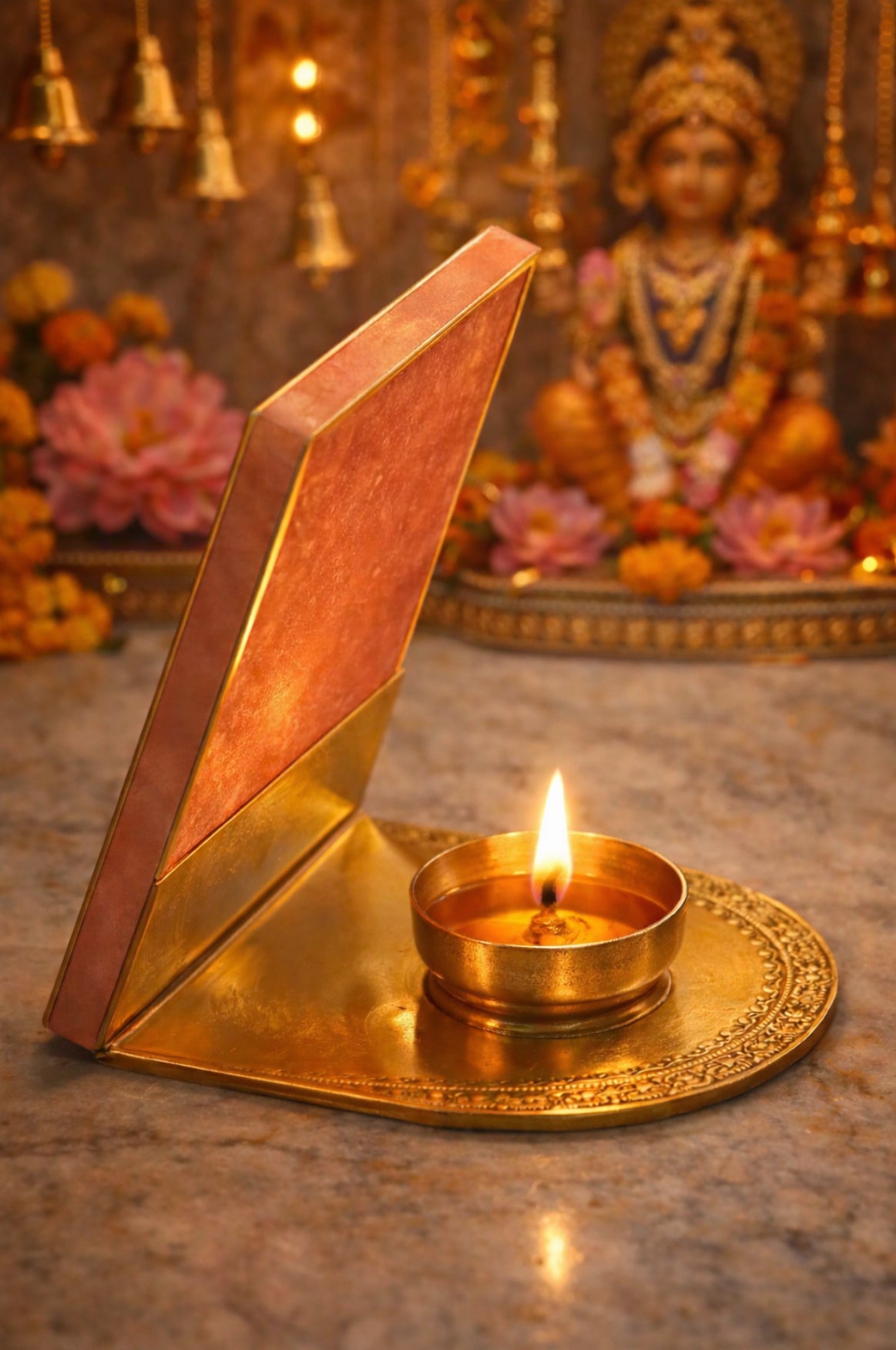 Mantra Light – elegant decorative light, ideal for home décor, festive pooja, and gifting | jnj by madhuri