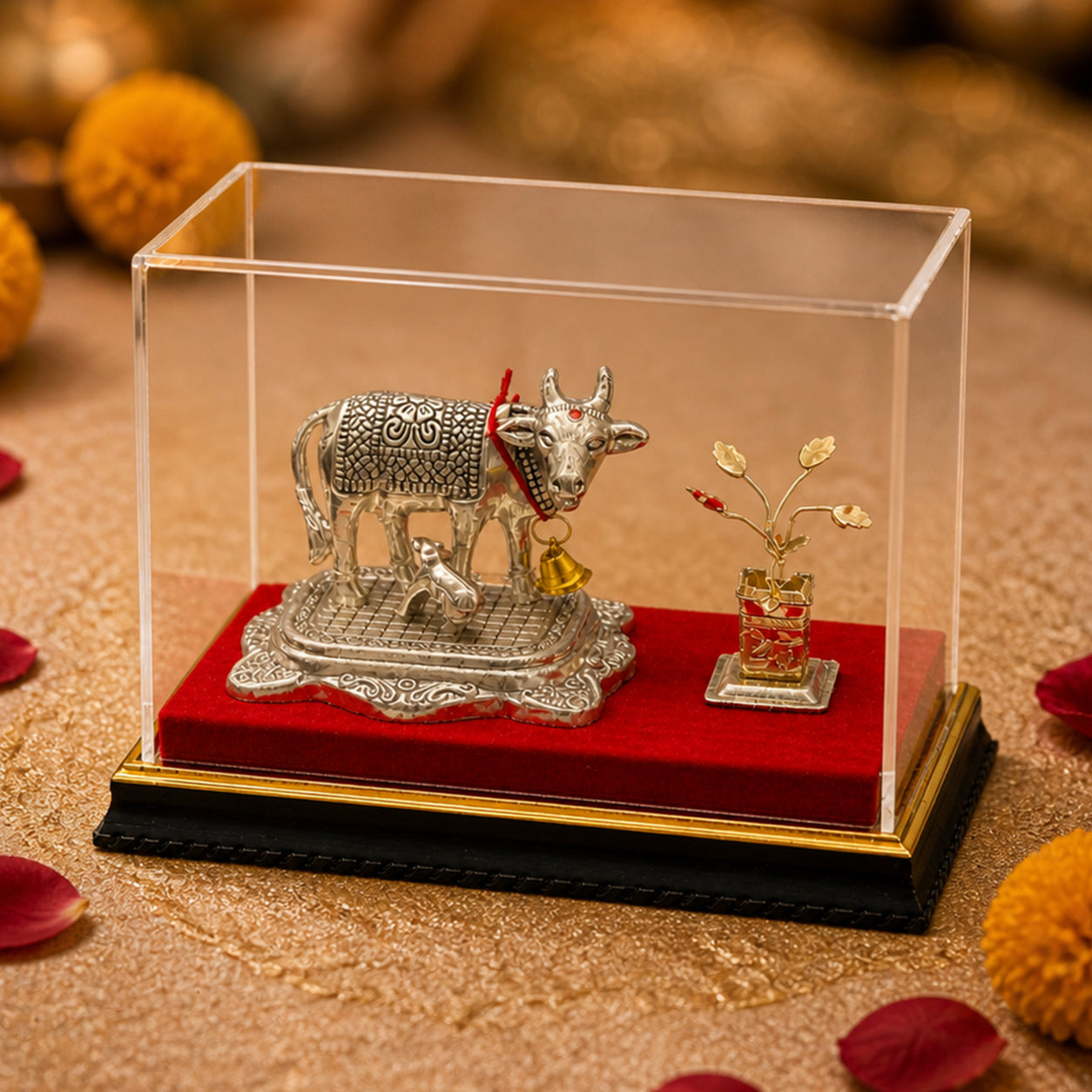 Kamdhenu Cow & Tulsi