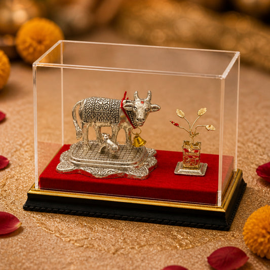 Kamdhenu Cow & Tulsi