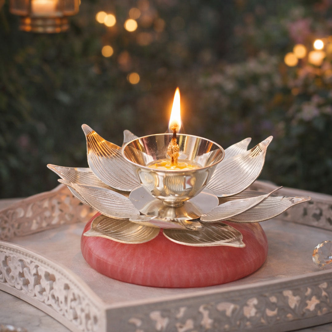 Lotus Diya